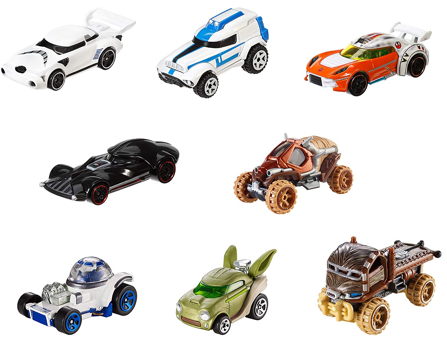 Hot Wheels Star Wars Character Car – Square Imports